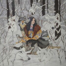 Shaman with Spirit Guides